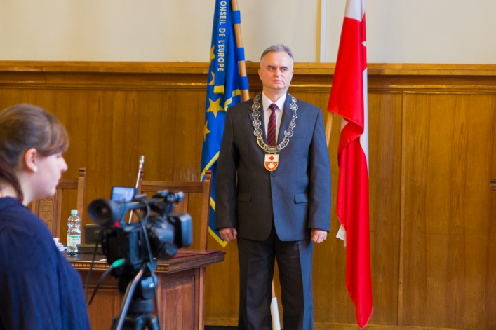Przewodniczącym Rady Miejskiej został Marek Pruszak. Nie było innych kandydatów