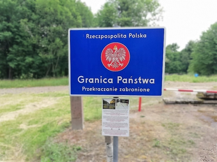 Przyjechali zobaczyć granicę polsko-rosyjską
