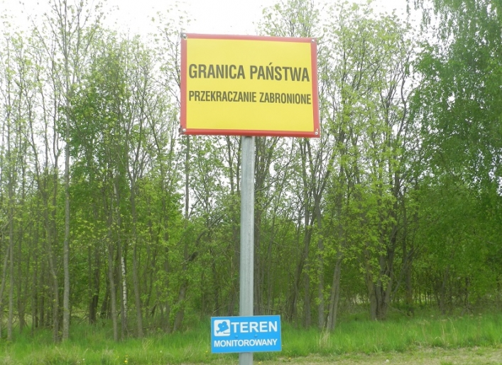 Przyjechali zobaczyć granicę polsko-rosyjską