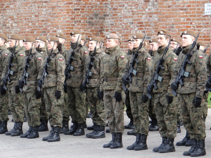 Przysięga Terytorialsów w Braniewie