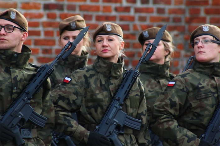 Przysięga Terytorialsów w Braniewie