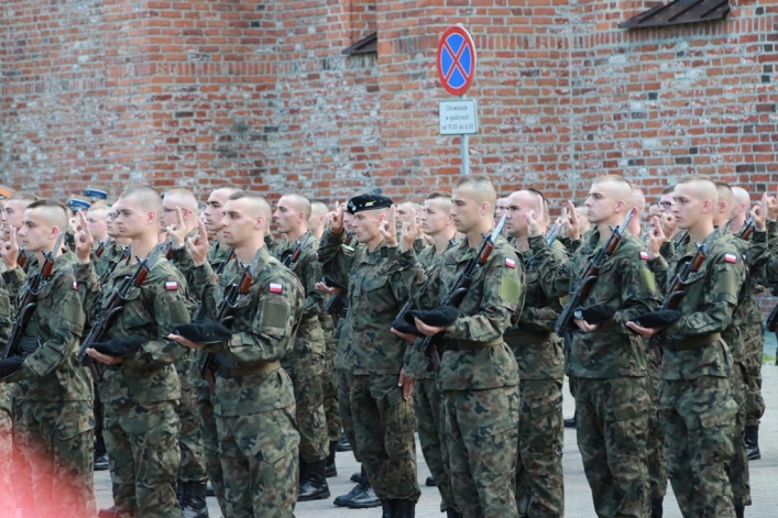 Przysięga wojskowa w Braniewie. Przez miasto przejadą czołgi