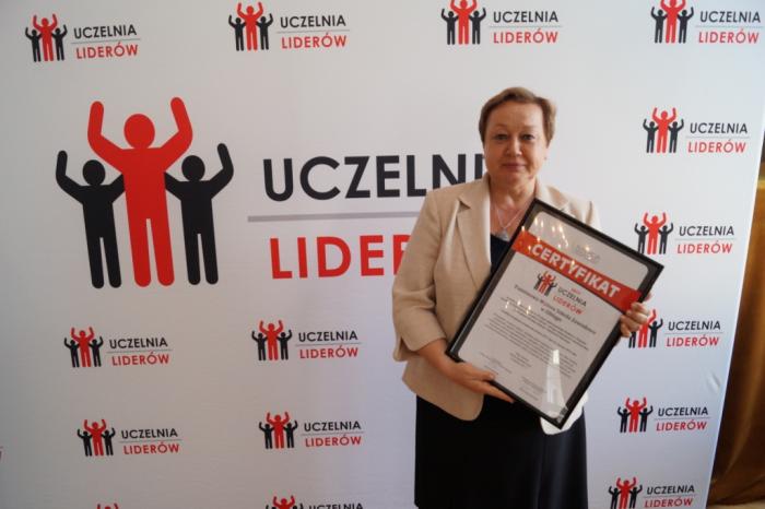 PWSZ w Elblągu po raz siódmy „Uczelnią Liderów