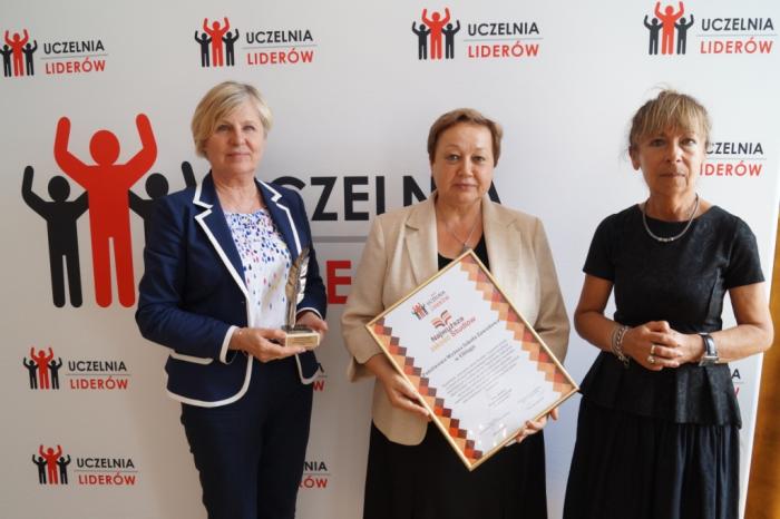 PWSZ w Elblągu po raz siódmy „Uczelnią Liderów