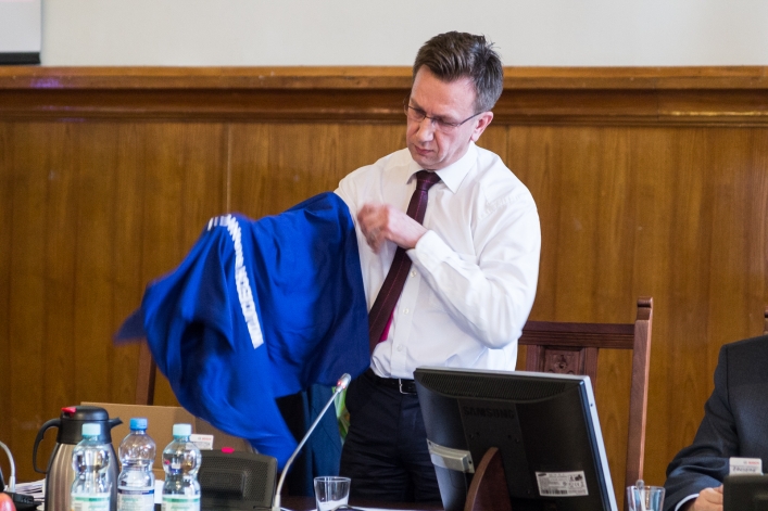Radny Wojciech Rudnicki zaapelował o „politykę bez hejtu”