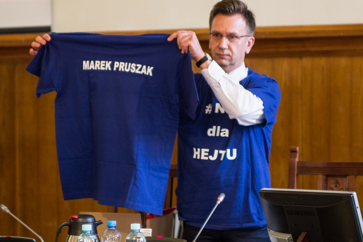 Radny Wojciech Rudnicki zaapelował o „politykę bez hejtu”