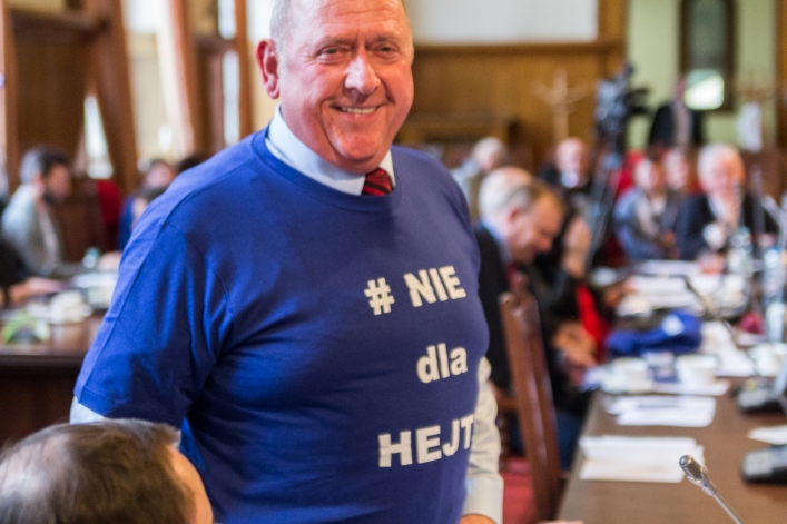 Radny Wojciech Rudnicki zaapelował o „politykę bez hejtu”