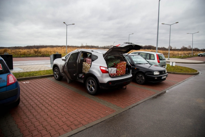 Radość i łzy obdarowanych szlachetną paczką 