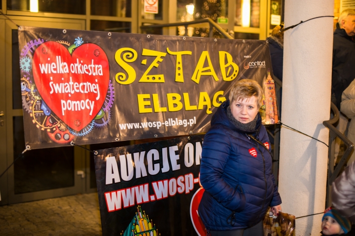 Rekordowy WOŚP! Elblążanie hojnie wsparli 25. finał (+zdjęcia)