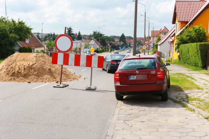 Remont wystartował, są utrudnienia. A kierowcy jeżdżą jak chcą