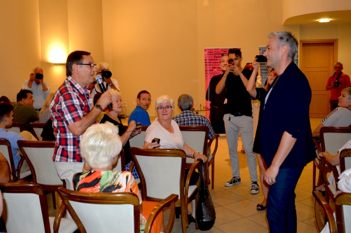 Robert Biedroń spotkał się z mieszkańcami Elbląga