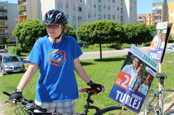 Robert Turlej wychodzi naprzeciw potrzebom rowerzystów
