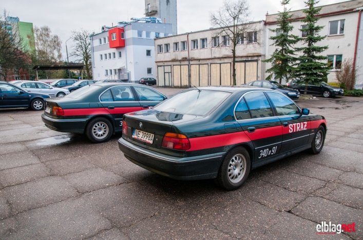 Rządowe BMW w elbląskie Straży Pożarnej