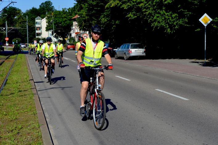 Rowerami z Elbląga na Jasną Górę wyruszyło ponad 100 pielgrzymów (+ zdjęcia)
