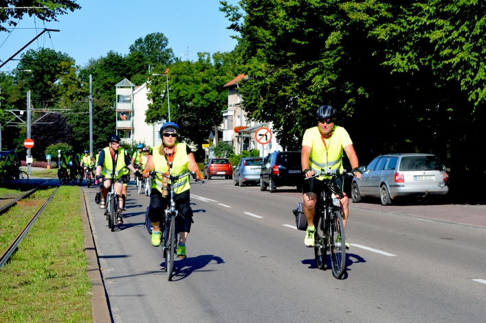 Rowerami z Elbląga na Jasną Górę wyruszyło ponad 100 pielgrzymów (+ zdjęcia)