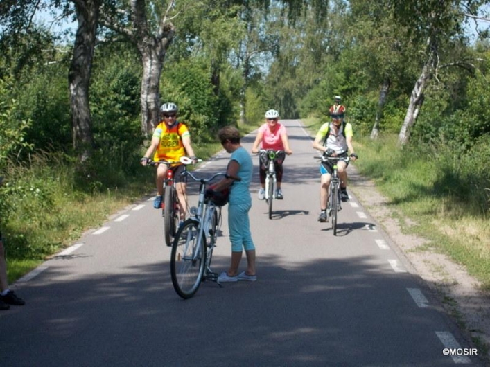 Rowerzyści odwiedzili Kaperski Suchacz