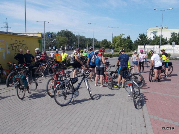 Rowerzyści odwiedzili Kaperski Suchacz
