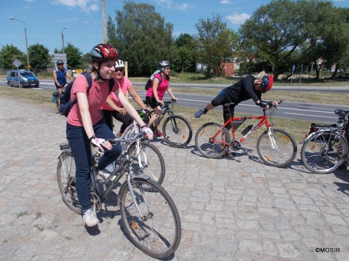 Rowerzyści odwiedzili Kaperski Suchacz