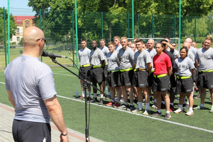 Rozgromili konkurencję w piłce nożnej. Trwa „SABER STRIKE – 15”
