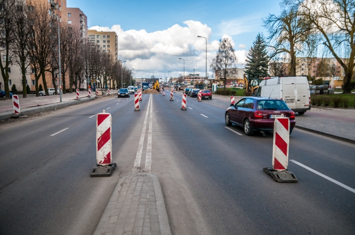 Rozpoczął się remont ul. Nowowiejskiej. Warto tam uważać
