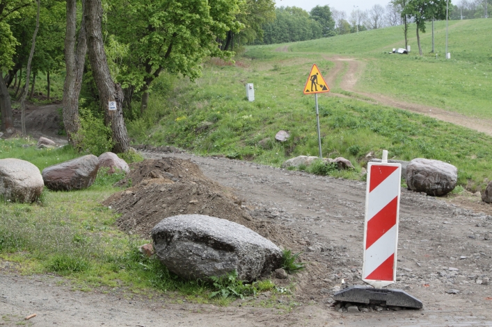 Rozpoczął się remont zniszczonego górnego odcinka Góry Chrobrego