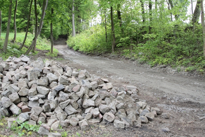 Rozpoczął się remont zniszczonego górnego odcinka Góry Chrobrego