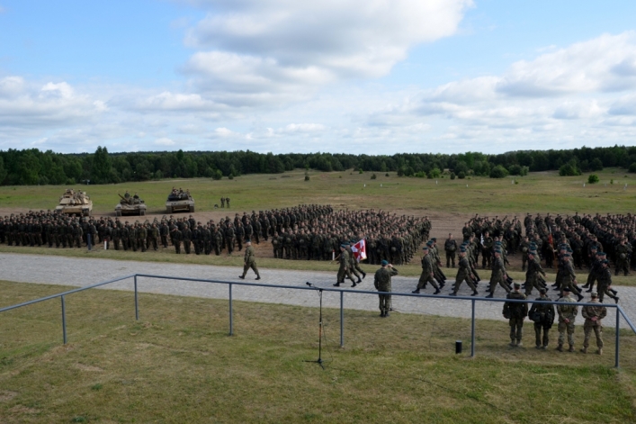 Saber Strike -15 rozpoczęty. Żołnierze ćwiczą równolegle na 4 poligonach