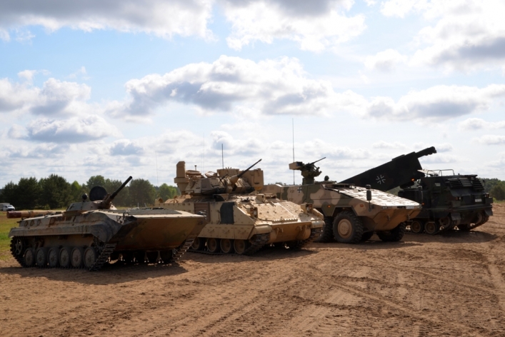 Saber Strike -15 rozpoczęty. Żołnierze ćwiczą równolegle na 4 poligonach