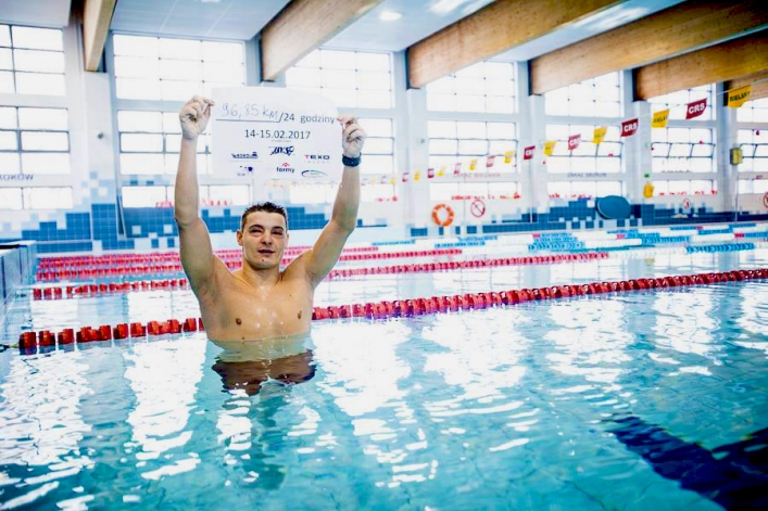 Sebastian Karaś z Elbląga ustanowił nowy rekord Polski: 96,85 km!