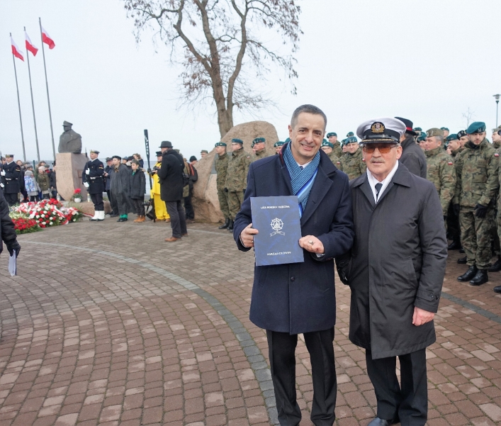 Senator Jerzy Wcisła Kawalerem Pierścienia Hallera