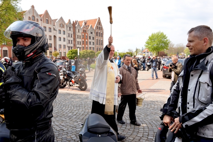 Sezon motocyklowy w Elblągu uroczyście rozpoczęty 