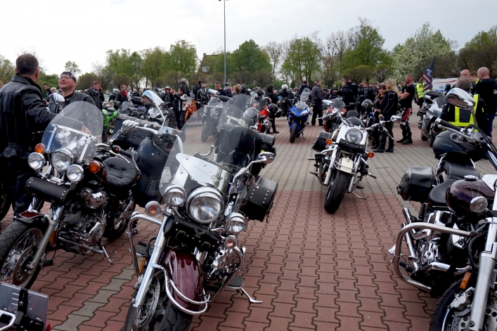 Sezon motocyklowy w Elblągu uroczyście rozpoczęty 