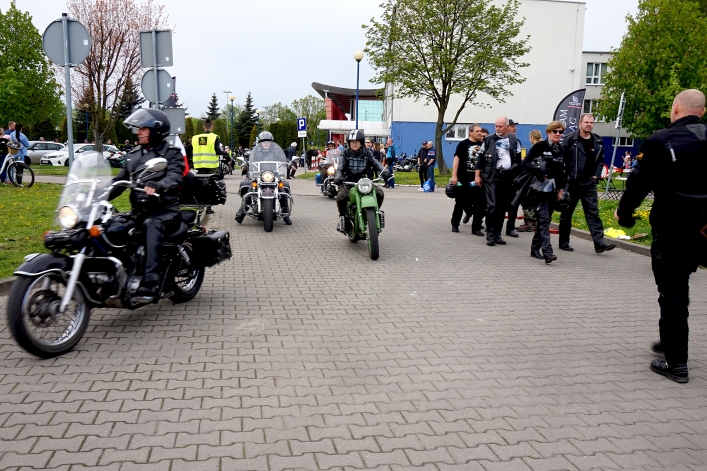 Sezon motocyklowy w Elblągu uroczyście rozpoczęty 