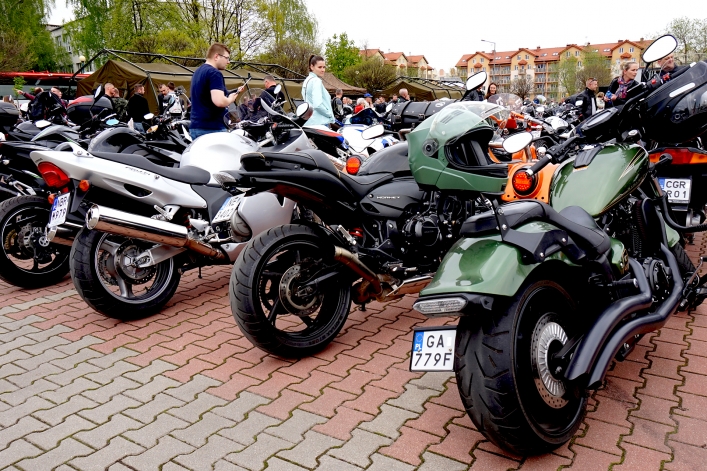 Sezon motocyklowy w Elblągu uroczyście rozpoczęty 