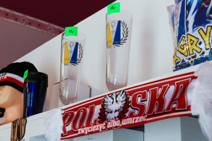 Sklep kibica Olimpii zyskał nową lokalizację! (+foto)