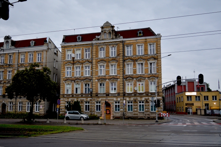Skrzyżowanie al. Grunwaldzkiej z ul. Mickiewicza