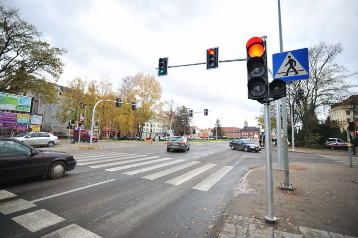 Skrzyżowanie Rycerskiej z Giermków łatwiejsze dla kierowców