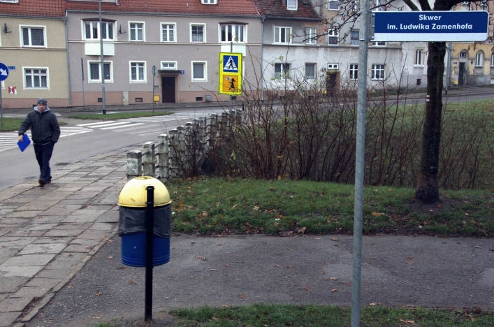 Skwer w Parku im. R. Traugutta nosi już nazwisko L. Zamenhofa