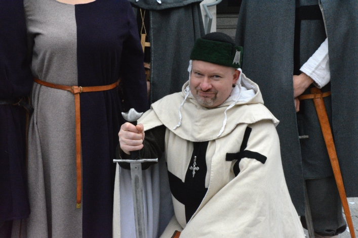 Ślub Iwony i Krzysztofa – członków Elblaskiego Bractwa Historycznego