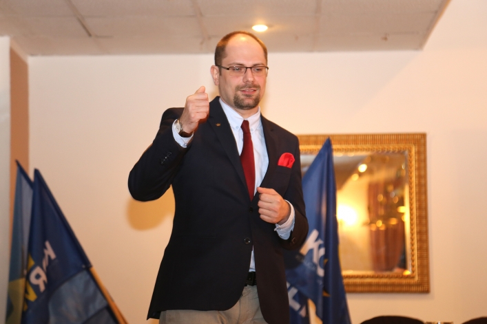 Marcin Sawicki, prezes „Wolności” w województwie warmińsko-mazurskim