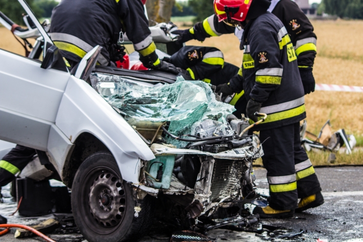 Śmiertelny wypadek na drodze krajowej numer siedem