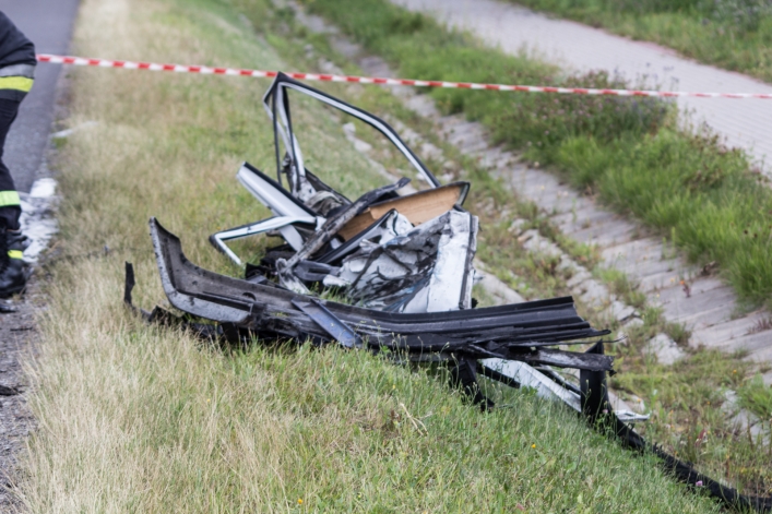 Śmiertelny wypadek na drodze krajowej numer siedem