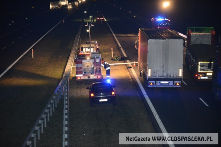 Śmiertelny wypadek pod Pasłękiem. Nie żyje motocyklista