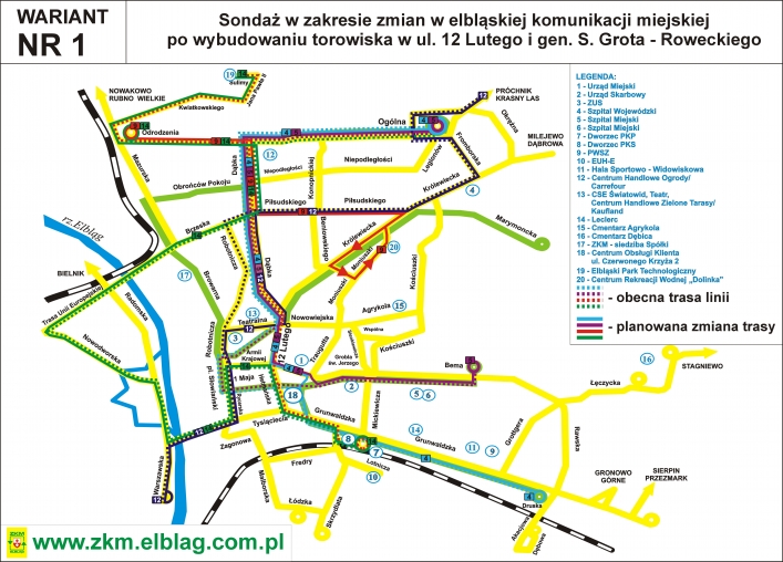 Sondaż: Zmiany w elbląskiej komunikacji miejskiej po wybudowaniu nowego torowiska
