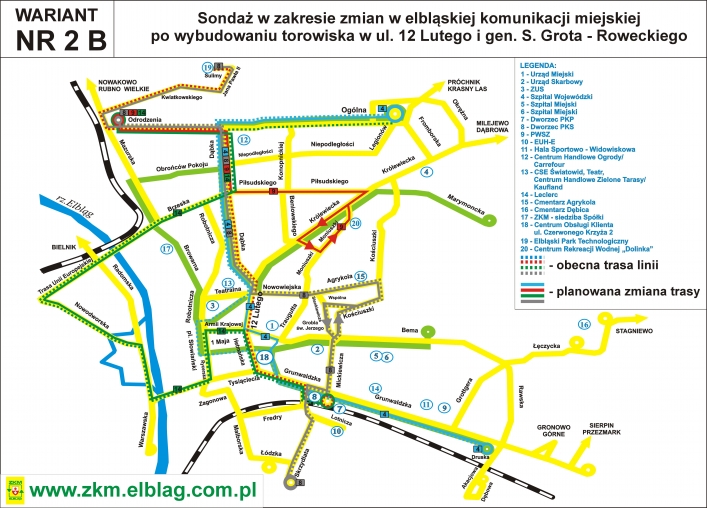 Sondaż: Zmiany w elbląskiej komunikacji miejskiej po wybudowaniu nowego torowiska