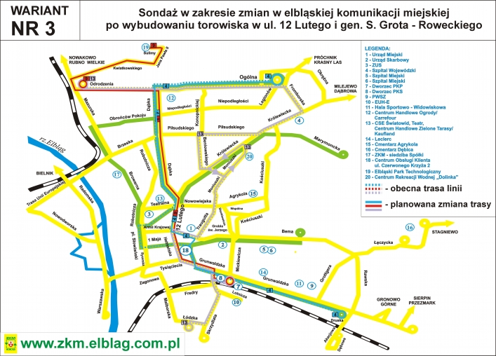 Sondaż: Zmiany w elbląskiej komunikacji miejskiej po wybudowaniu nowego torowiska