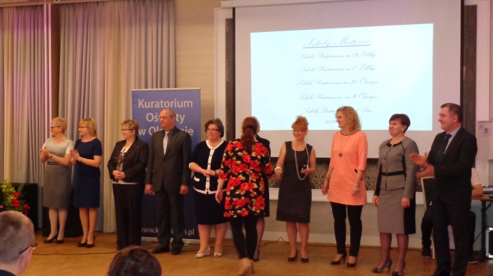 SP 21 na Gali Laureatów w Olsztynie