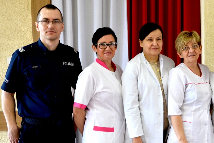 SpoKREWnieni służbą  w Komendzie Miejskiej Policji w Elblągu