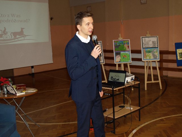 Spotkanie autorskie z Jakubem Skworzem