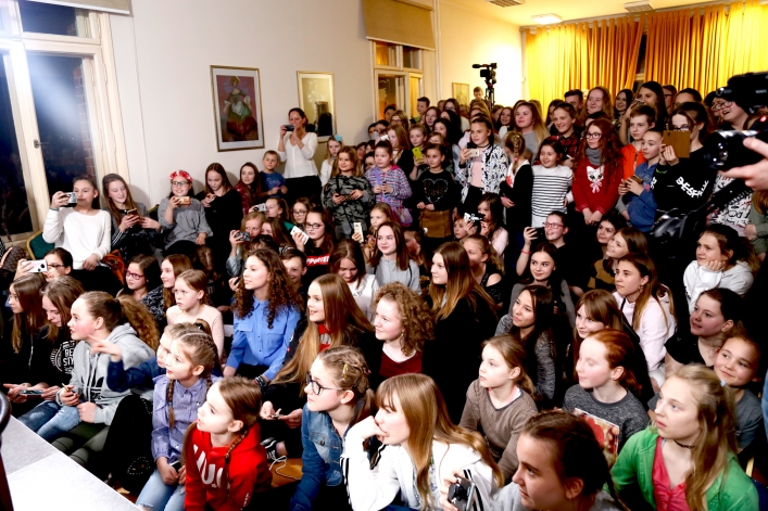 Spotkanie fanów z zespołem 4Dreamers i uczestnikami programu 